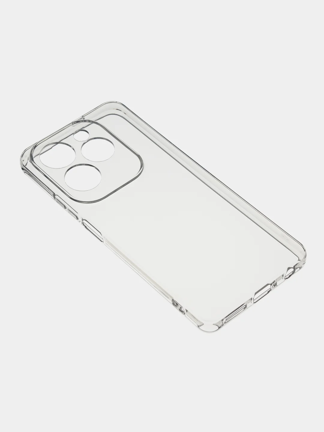 Чехол для Infinix Hot 40/Infinix Hot 40 Pro, прозрачный, силиконовый