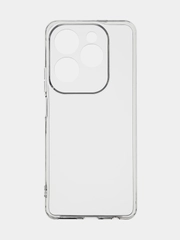 Чехол для Infinix Hot 40/Infinix Hot 40 Pro, прозрачный, силиконовый