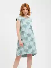 Зеленый платье женское Lilians, домашнее