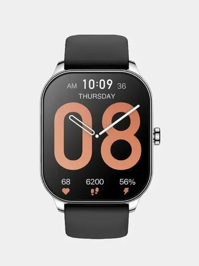 Черный смарт часы Amazfit Pop 3S, A2318
