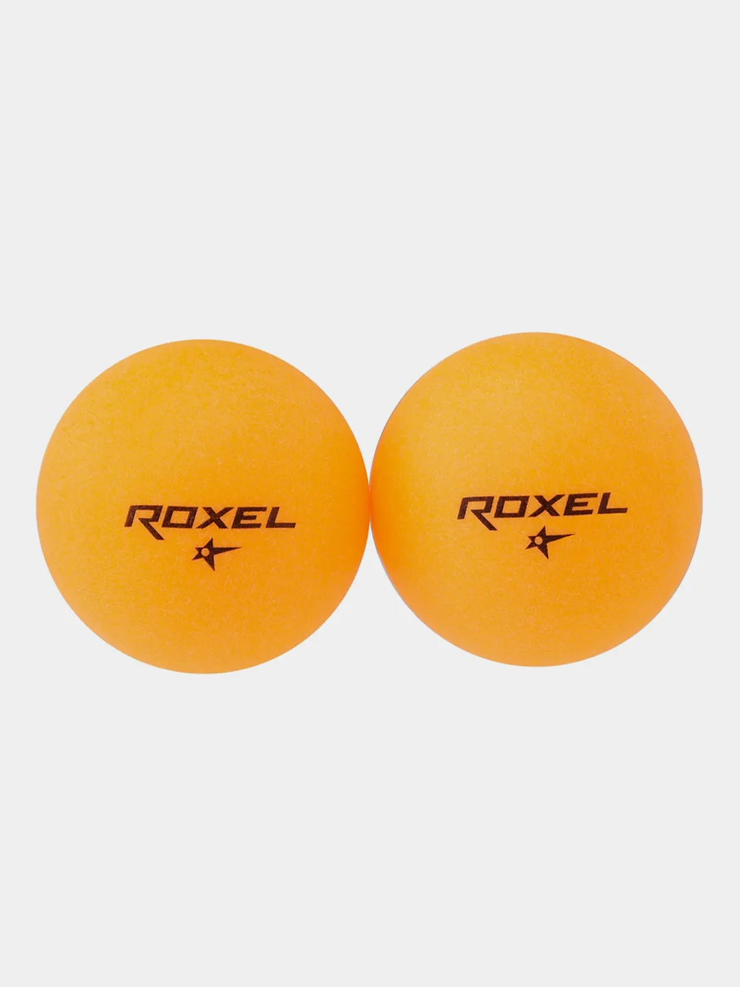 Оранжевый мяч для настольного тенниса Roxel 1* Tactic, оранжевый, 6 штук