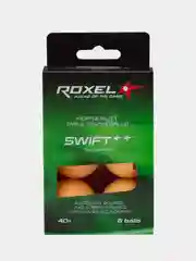 Оранжевый мяч для настольного тенниса Roxel 2* Swift, 6 штук