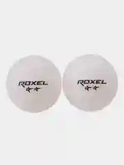 Белый мяч для настольного тенниса Roxel 2* Swift, 6 штук