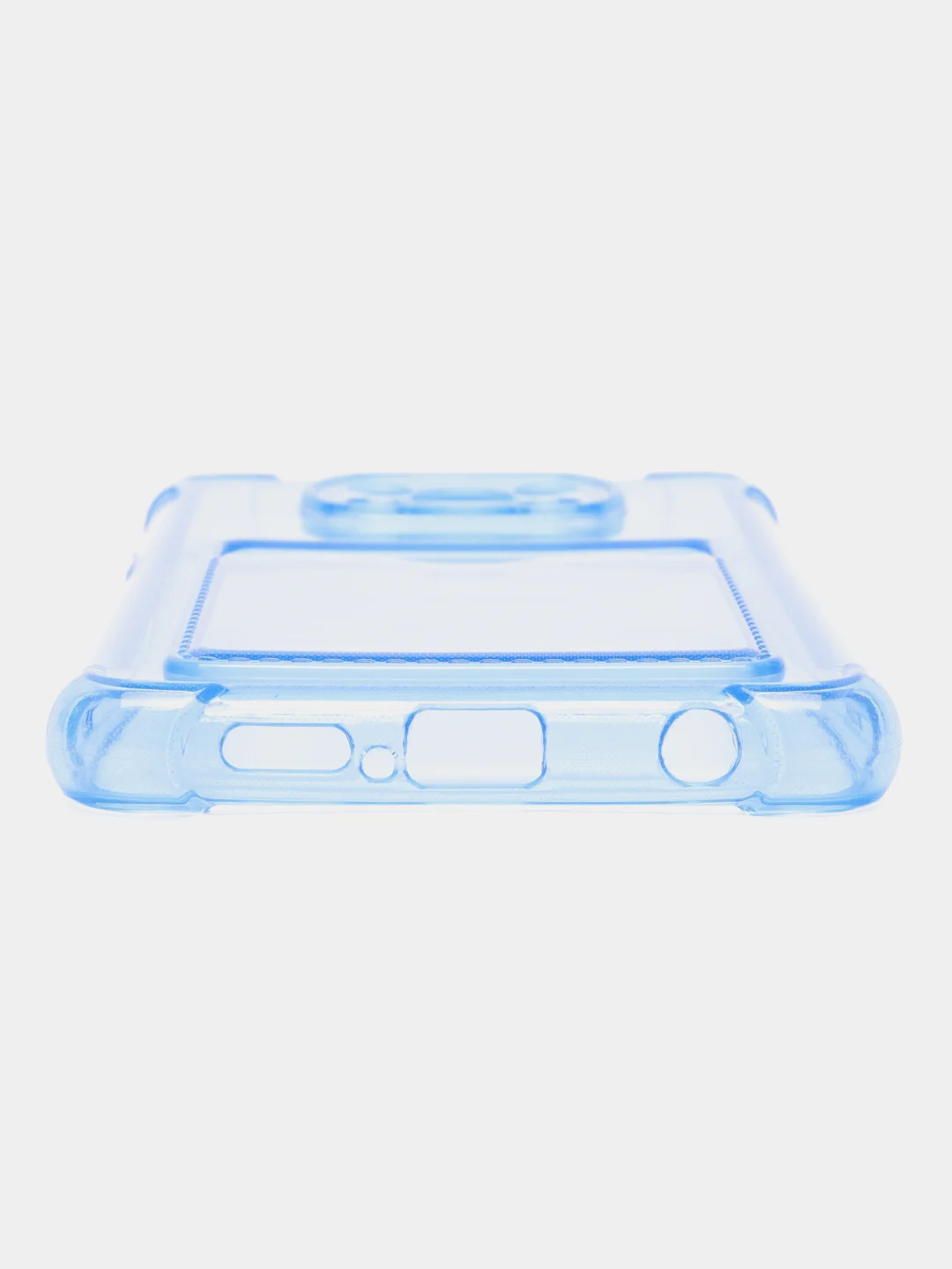 Синий меланж чехол для Xiaomi Poco X3, Poco X3 NFS, Poco X3 Pro (Сяоми Поко Х3, Поко Х3 Про) прозрачный