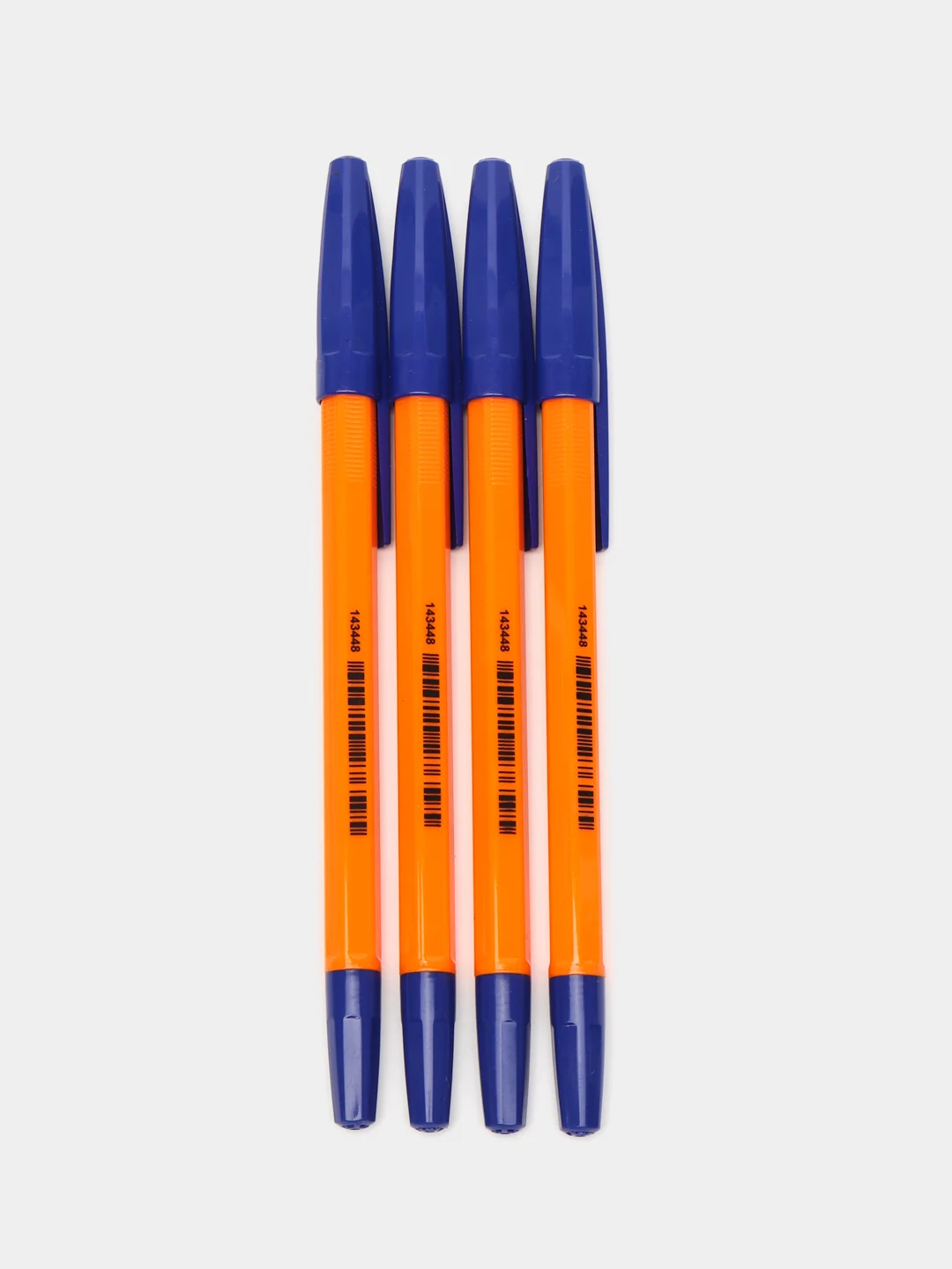 Ручка шариковая BRAUBERG M-500 Orange, синяя, узел 0,7 мм, линия письма 0,35 мм