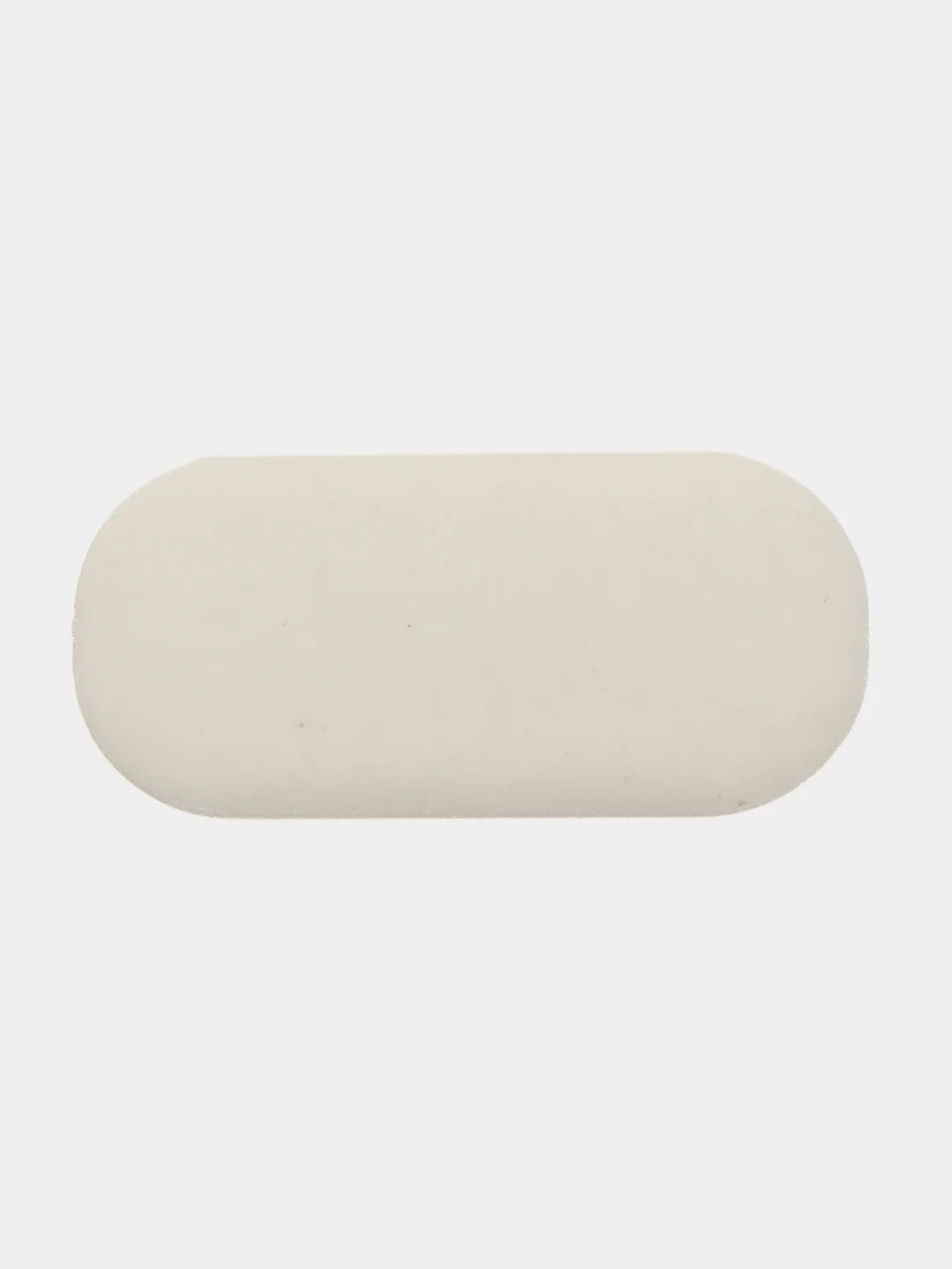 Ластик BRAUBERG Oval, 55 х 23 х 10 мм, белый, овальный