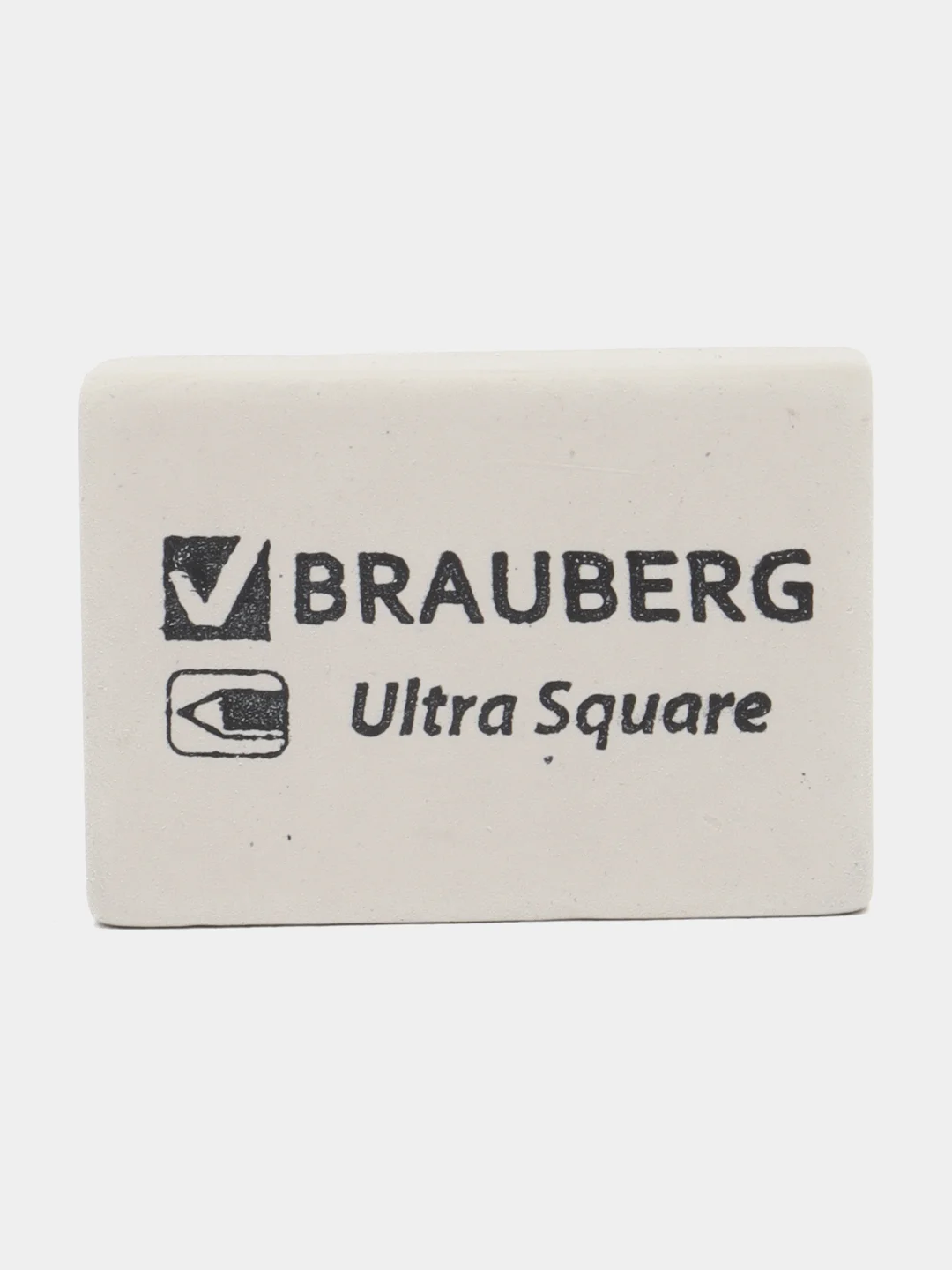 Ластик BRAUBERG Ultra Square, 26 х 18 х 8 мм, белый, натуральный каучук