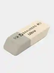 Ластик BRAUBERG Ultra, 41 х 14 х 8 мм, серо-белый, натуральный каучук