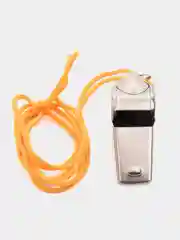 Желтый свисток металлический
