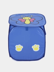 Корзина складная для хранения игрушек, с крышкой и ручками