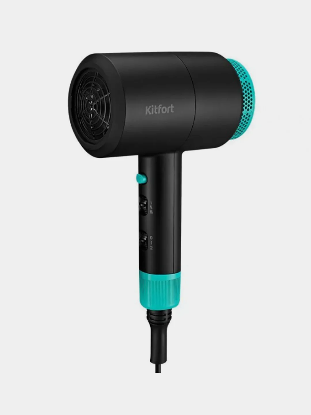 Фен Kitfort КТ-3228-3, черно-бирюзовый