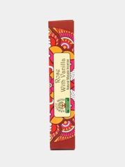 Благовония Orkay Роза и Ваниль, Rose Vanilla, 15 г, 12-15 штук, индийские аромапалочки