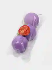 Пудровый елочные игрушки, набор шаров, 3 штуки d-5,5 см