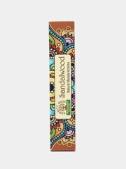Благовония Orkay Сандал Sandalwood, 15 г, 12-15 шт, индийские ароматические палочки