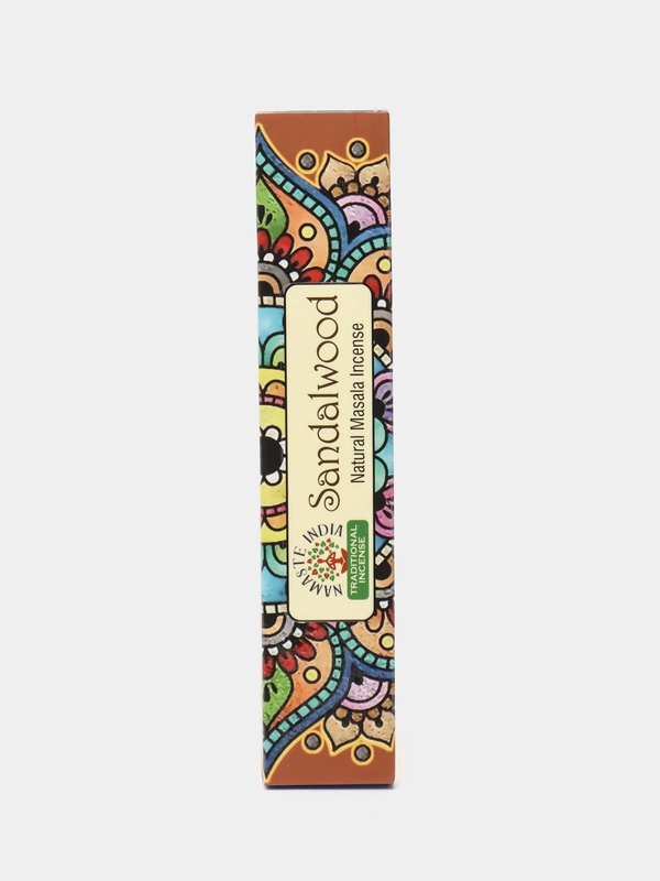 Благовония Orkay Сандал Sandalwood, 15 г, 12-15 шт, индийские ароматические палочки