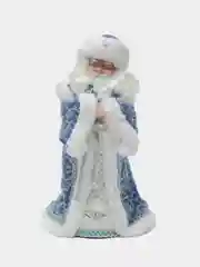 Аметистовый дед Мороз и снегурочка