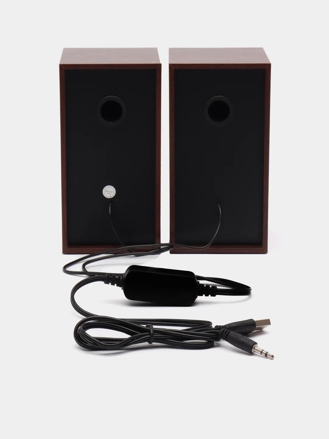 Коричневый акустические колонки для компьютера GFPoWeR TS-01, 6 Вт, USB