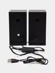 Коричневый акустические колонки для компьютера GFPoWeR TS-01, 6 Вт, USB