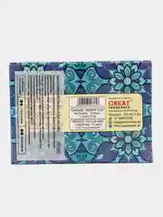 Благовония Orkay Белый Копал, Copal White, 35 г. 10 ароматических конусов стелющийся дым