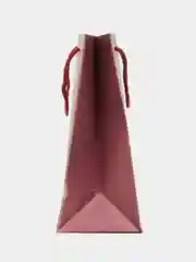 Фиолетовый пакет подарочный, новогодний, 18*23*10 см, Meshu, крафт