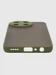 Красный чехол Realme 11 4G / Реалми 11 4Г, пластиковый, матовый, с цветными кнопками