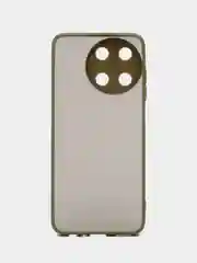 Красный чехол Realme 11 4G / Реалми 11 4Г, пластиковый, матовый, с цветными кнопками
