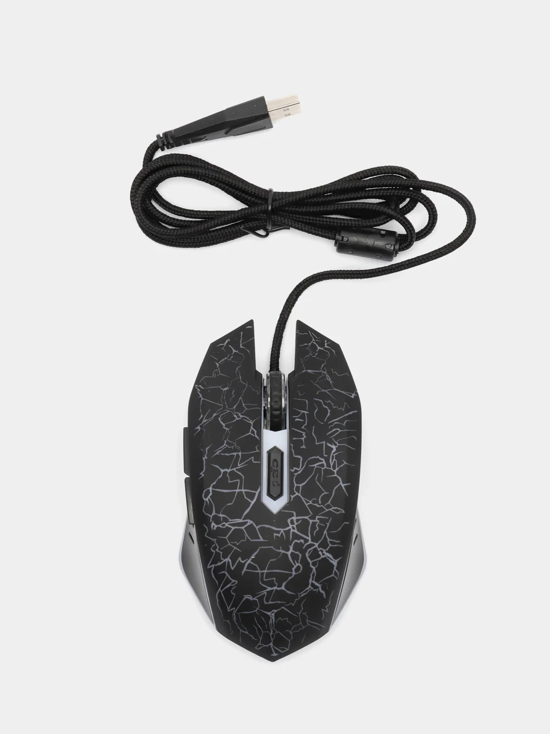 Черный мышь компьютерная Oklick 905G Invasion, с подсветкой, игровая