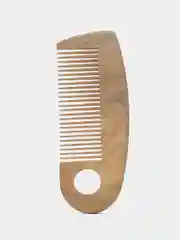 Расческа гребень из бука с льняным маслом