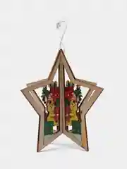 Елочные игрушки из дерева