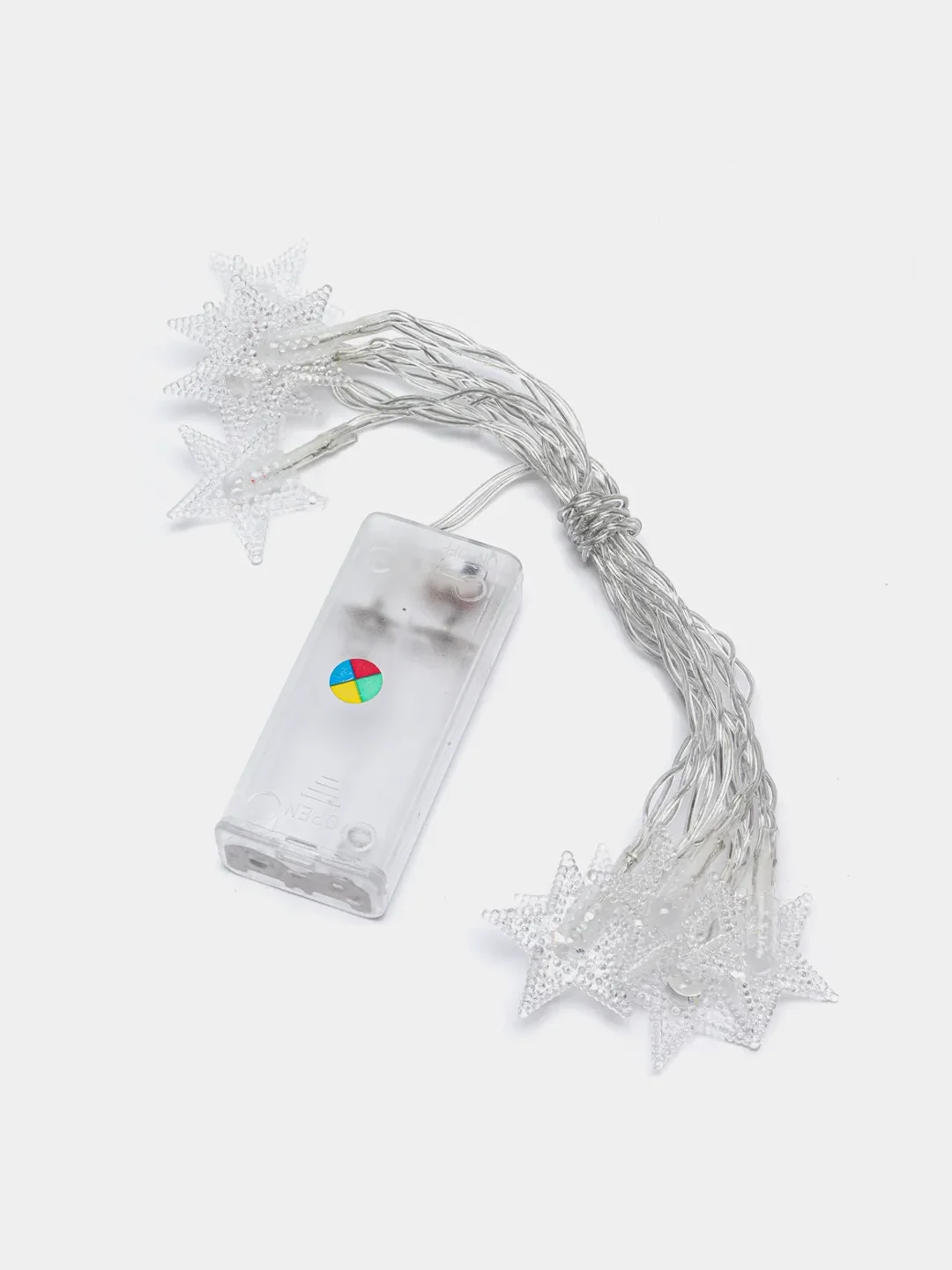 Светодиодная гирлянда "Звёздочки", на батарейках и USB, 1,5 м, 3 м, 10 м