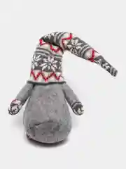 Красный новогодний гномик, гном tomte, гном nisse