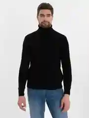 Черный водолазка мужская