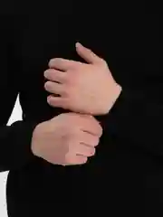 Черный водолазка мужская