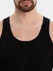 Черный майка мужская