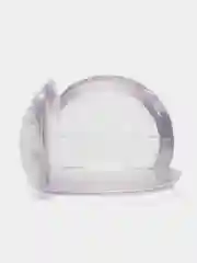 Серебряный защитная накладка на уголки мебели, силиконовая, 4 штуки