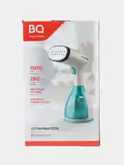 Бирюзовый ручной отпариватель BQ SH1005H, вертикальное отпаривание, 1500 Вт