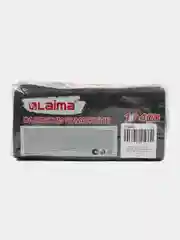 Салфетки бумажные 400 шт, 24х24 см, Big Pack, черные, 100% целлюлоза, Laima, 115401