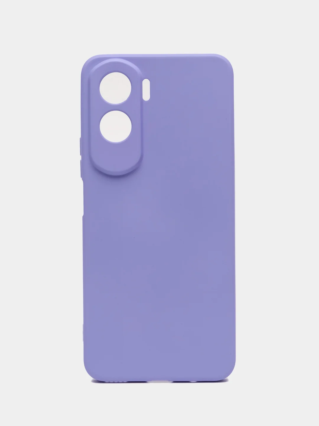 Лавандовый чехол Silicone Cover для Honor 90 Lite (Хонор 90 Лайт), силиконовый