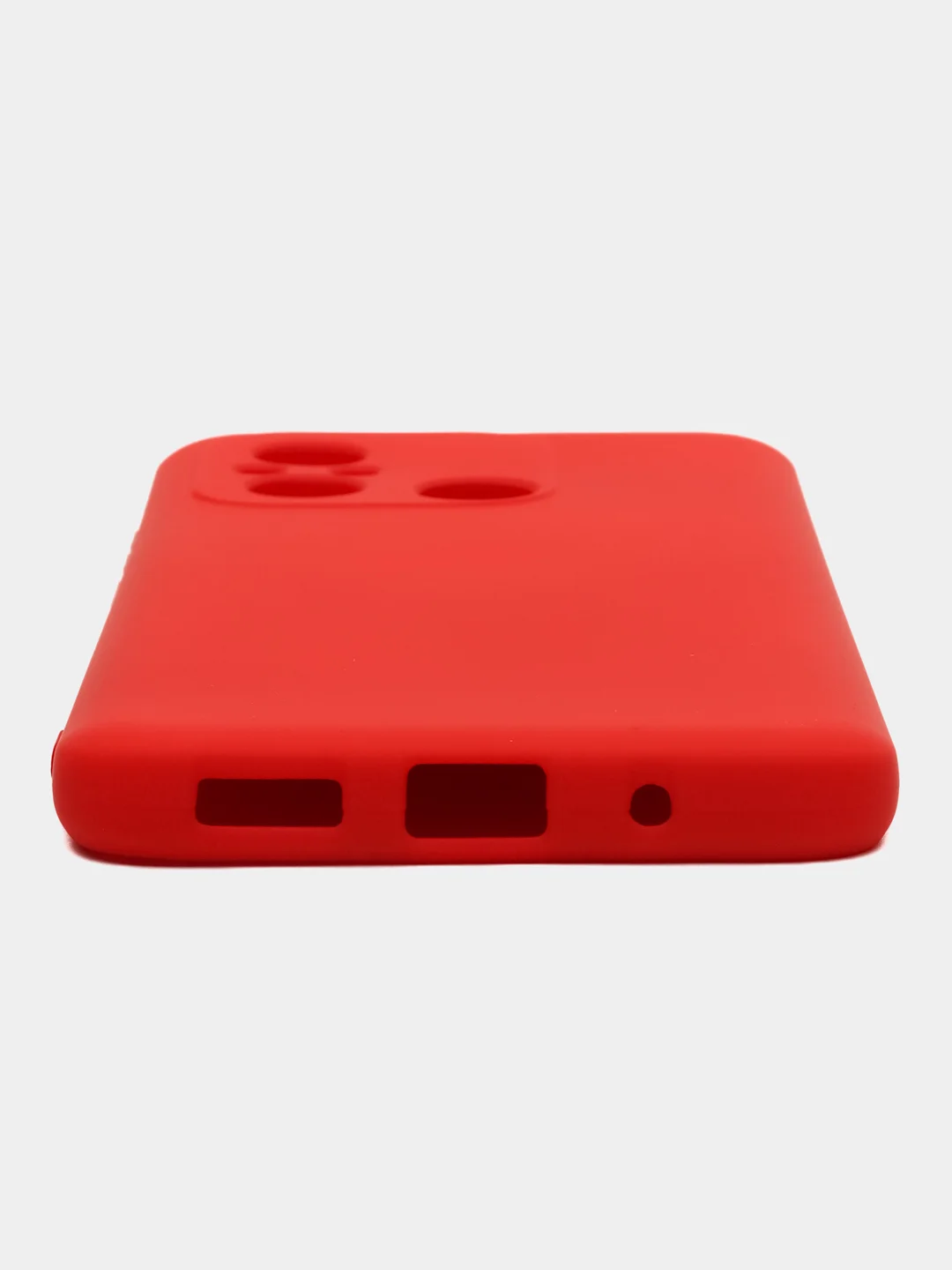 Красный чехол силиконовый для Xiaomi Redmi 12C, Сяоми Редми 12С Silicone Cover