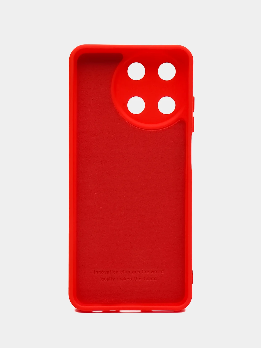 Красный чехол Silicone Cover для Realme 11 4G (Реалми 11 4Г), силиконовый