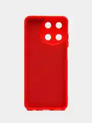 Красный чехол Silicone Cover для Realme 11 4G (Реалми 11 4Г), силиконовый
