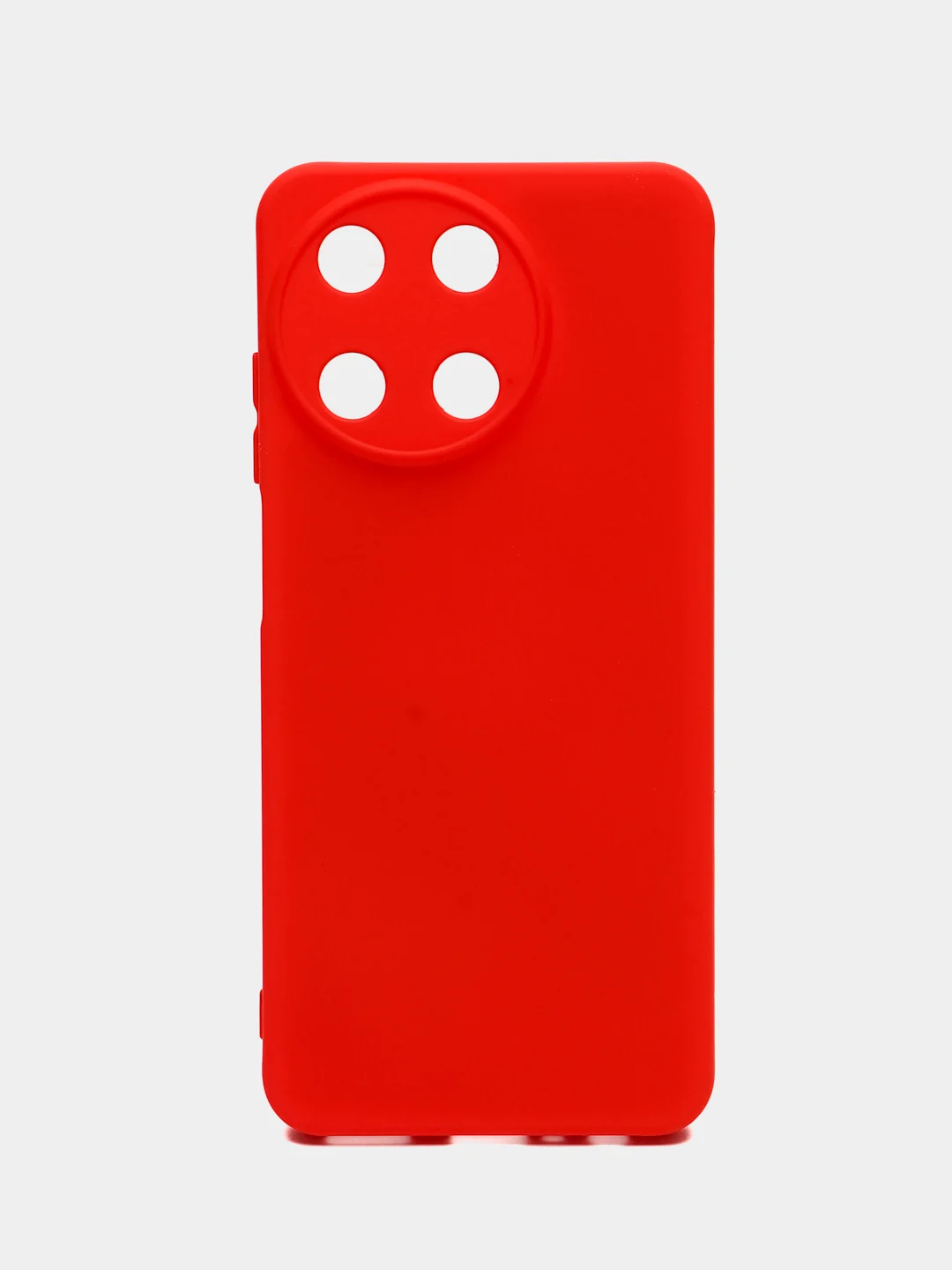 Красный чехол Silicone Cover для Realme 11 4G (Реалми 11 4Г), силиконовый