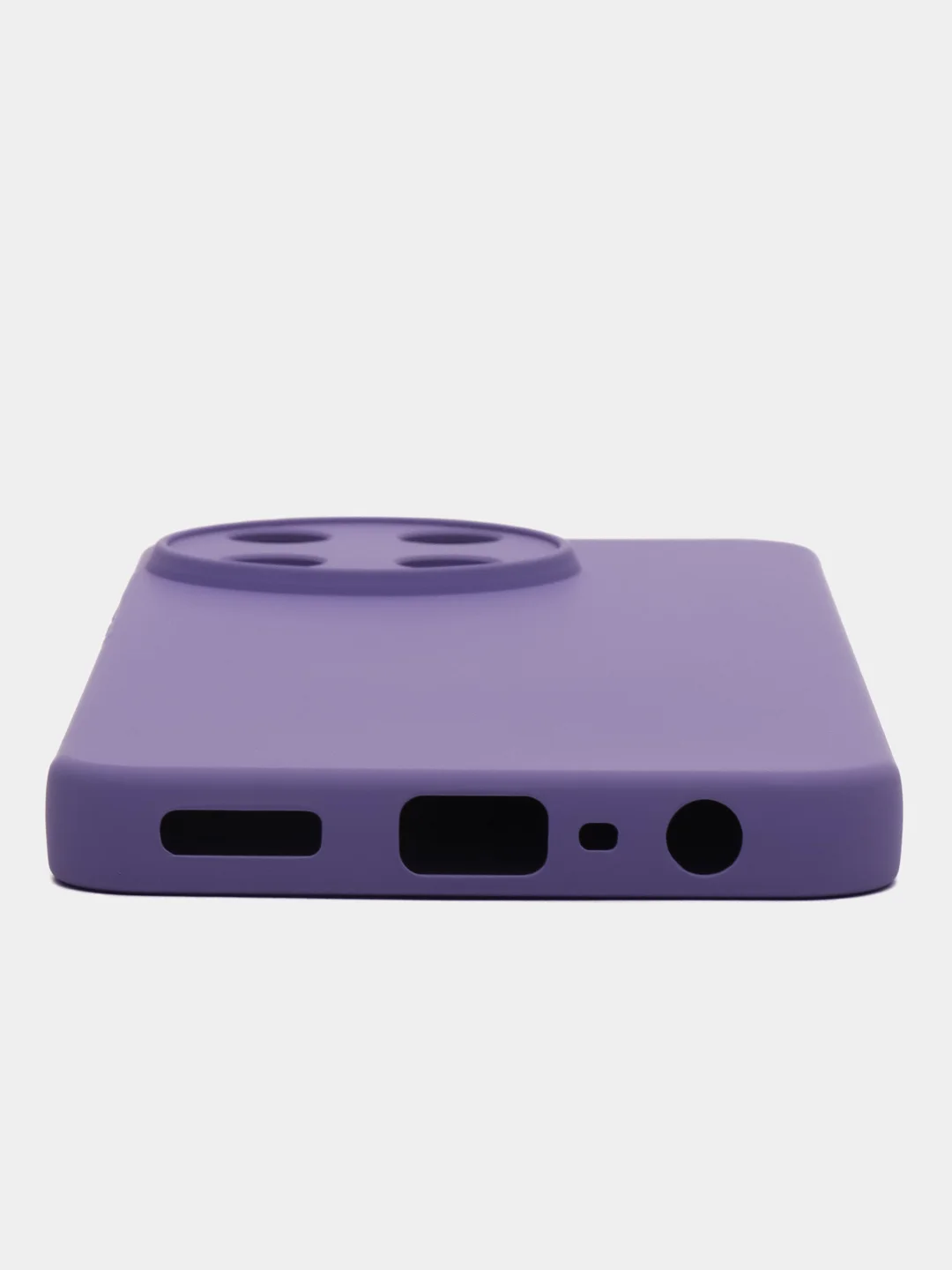 Сиреневый чехол Silicone Cover для Realme 11 4G (Реалми 11 4Г), силиконовый