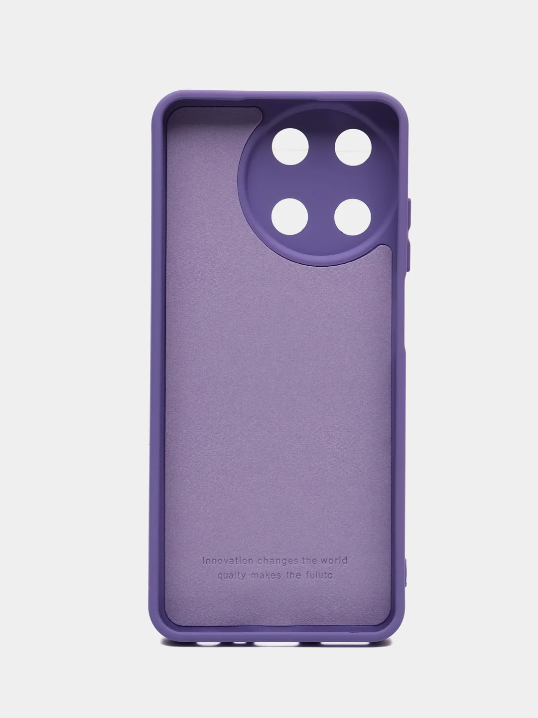 Сиреневый чехол Silicone Cover для Realme 11 4G (Реалми 11 4Г), силиконовый