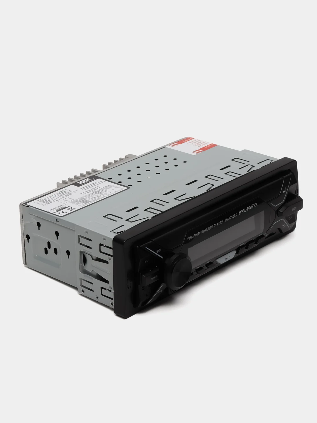 Автомагнитола MRM MR4050 LCD/BT/USB/TF/FM/Remote+G/4RCA, 7 цветов, 4 х 60W, с охладителем