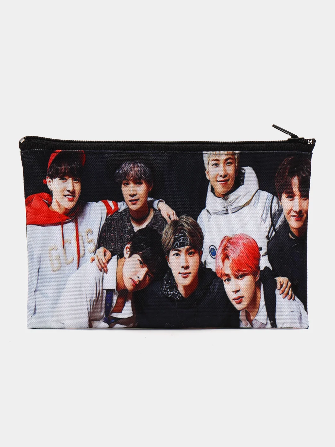 Зеленый пенал BTS