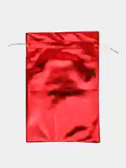 Алый подарочные новогодние мешки