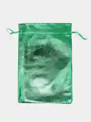 Зеленый подарочные новогодние мешки