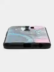 Фиолетовый силиконовый чехол для Xiaomi Redmi 9, с принтом, с рисунком (Сяоми Редми 9)