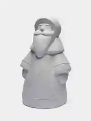 Раскраска, ёлочное украшение "Дед Мороз"
